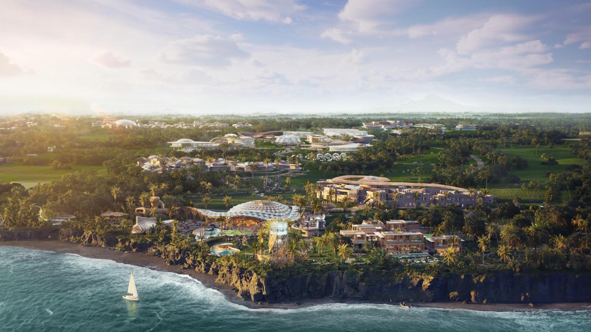 Oshom Bali At Nuanu Creative City Tanah Lot Esterno foto